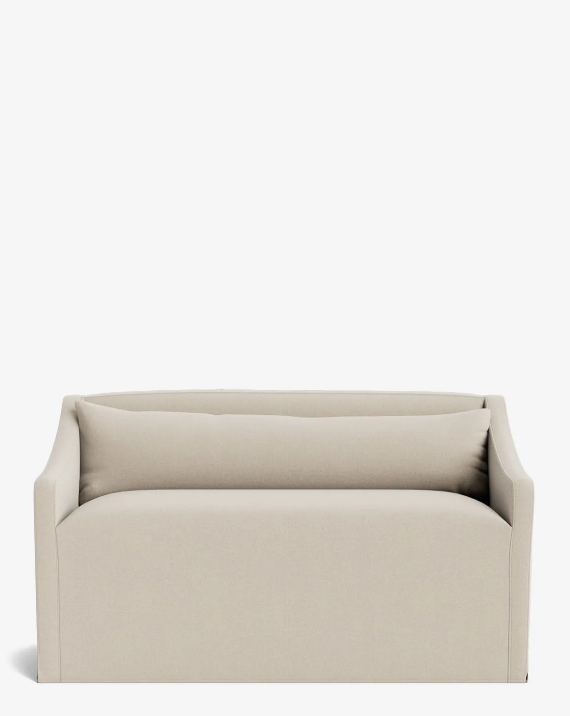 Olivier Slipcover Dining Bench