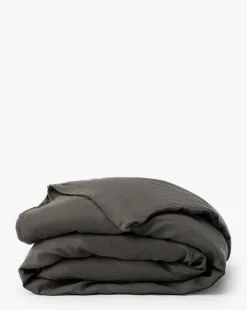 Penelope Gray Linen Duvet Cover
