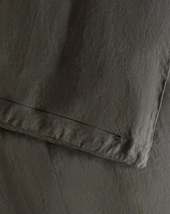 Penelope Gray Linen Duvet Cover