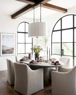 Perfect Pleat Oval Hanging Shade
