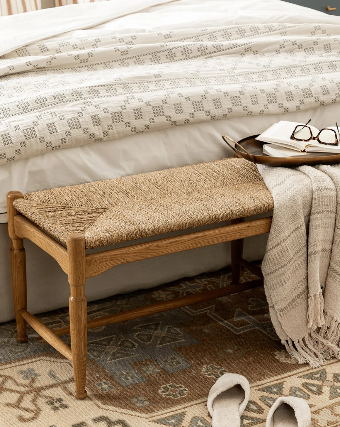 Phipps Woven Bench