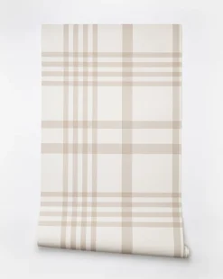 Rigby Plaid Print Wallpaper