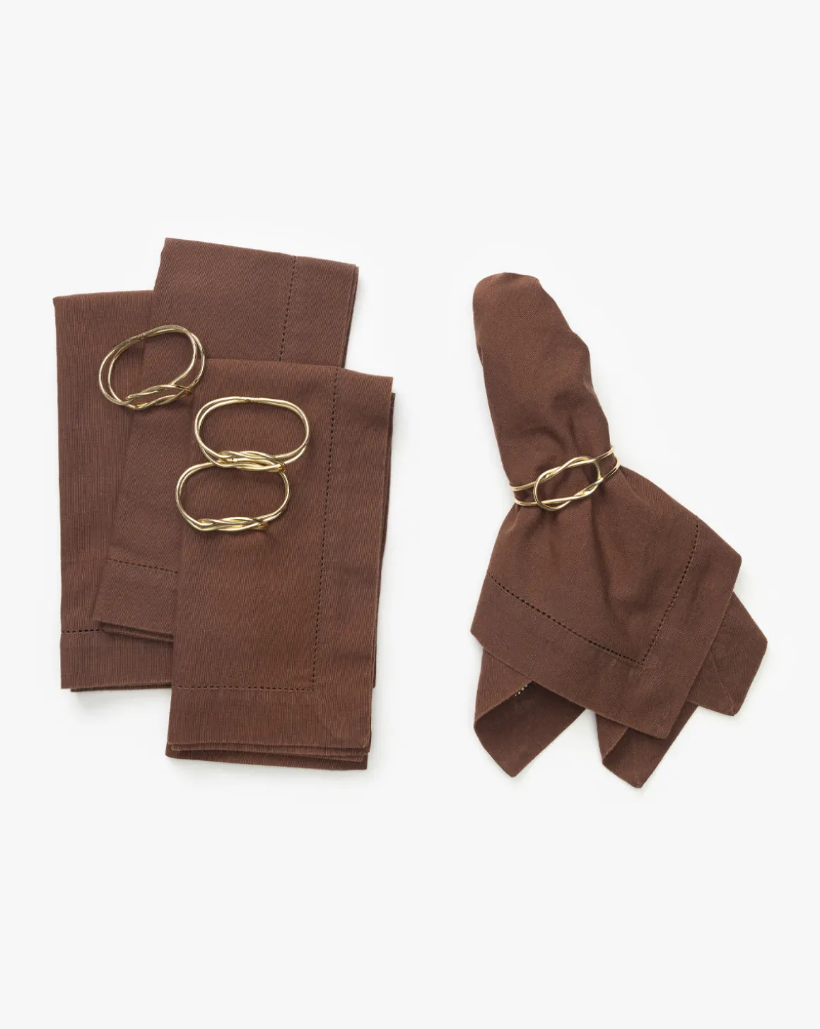 Romy Knot Napkin Rings (Set of 4)