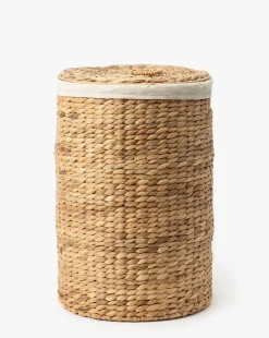 Round Water Hyacinth Basket