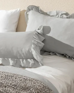 Ruffle Linen Shams (Set of 2)