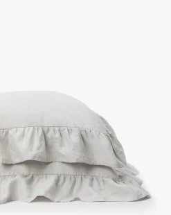 Ruffle Linen Shams (Set of 2)