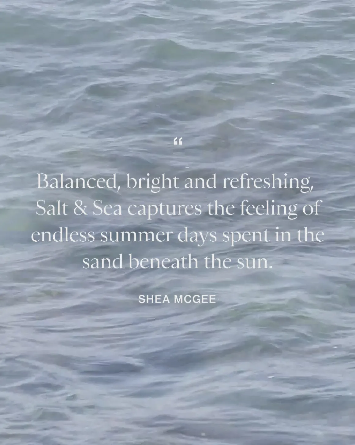 Salt & Sea Candle