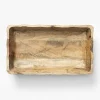 Scalloped Wood Tray
