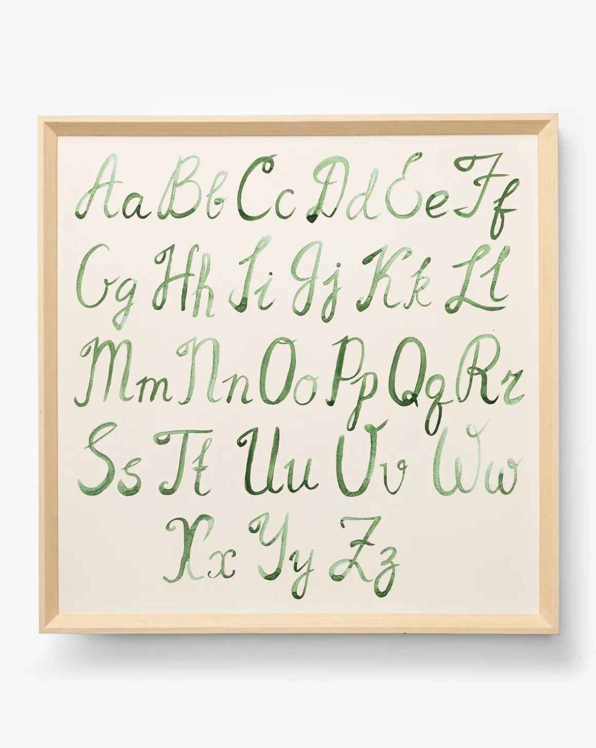 Script Alphabet