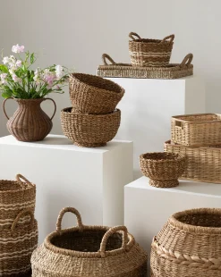 Seagrass Footed Bowl