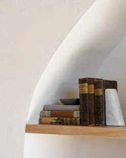Tapered Marble Bookends (Set of 2)