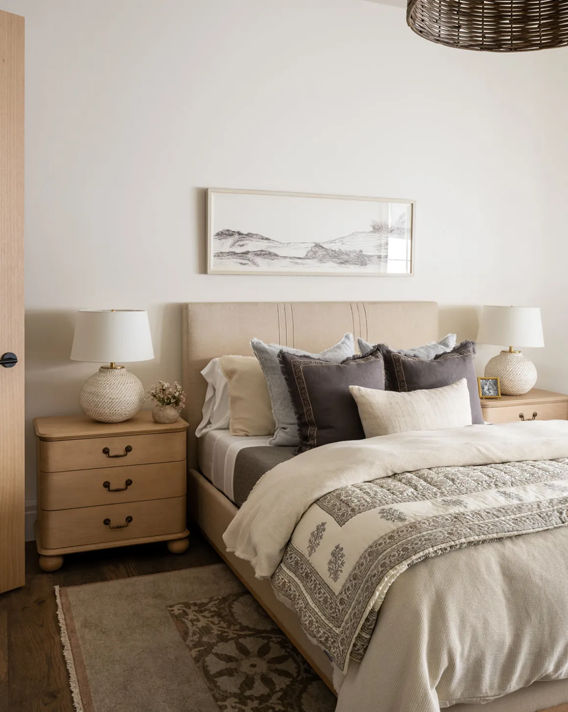 Taylor Pleated Bed (Ready to Ship)