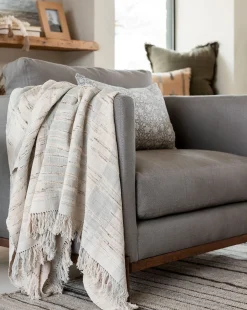 Theodora Block Stripe Throw