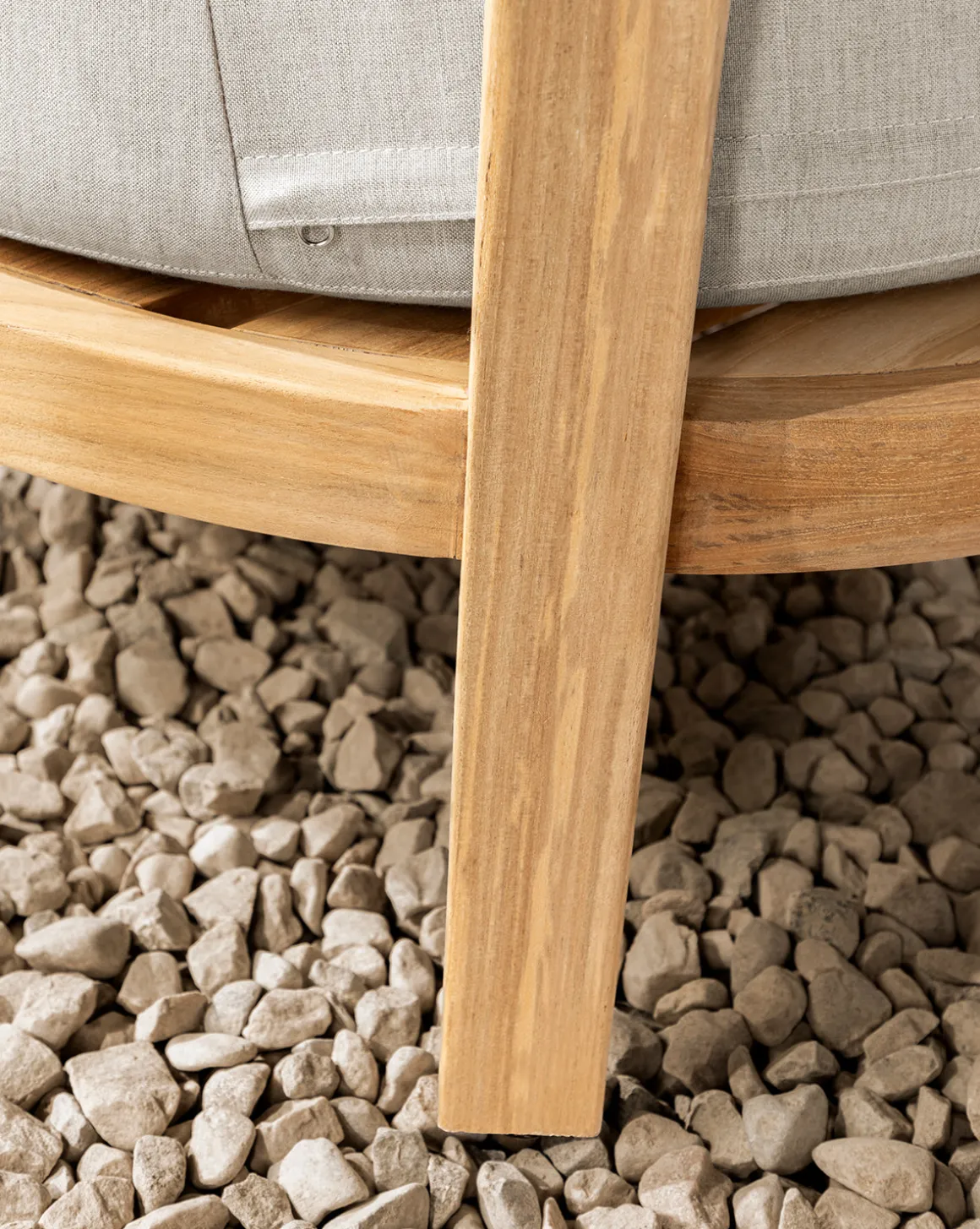 Vento Teak Outdoor Lounge Chair