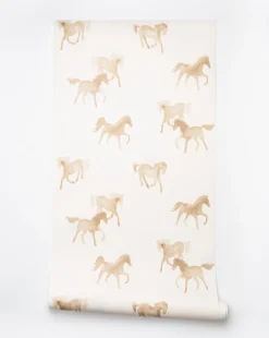 Watercolor Horses Wallpaper