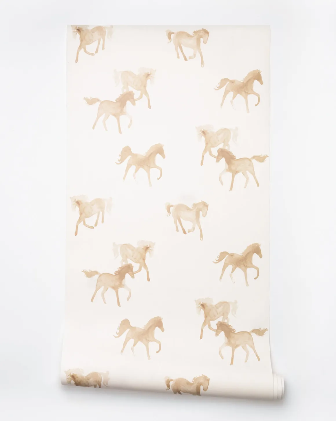 Watercolor Horses Wallpaper