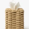 Wicker Tissue Box Cover