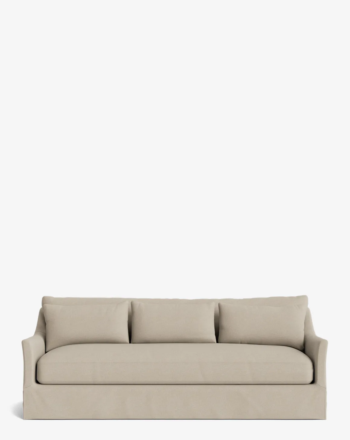 Wilhelmina Classic Slipcover Sofa (85"-110")