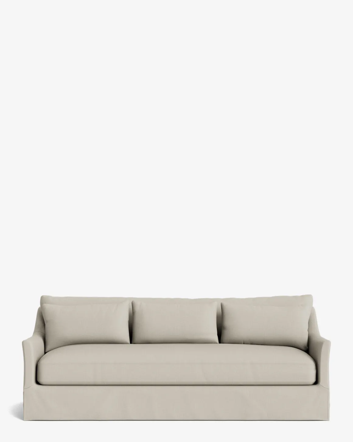 Wilhelmina Classic Slipcover Sofa (85"-110")