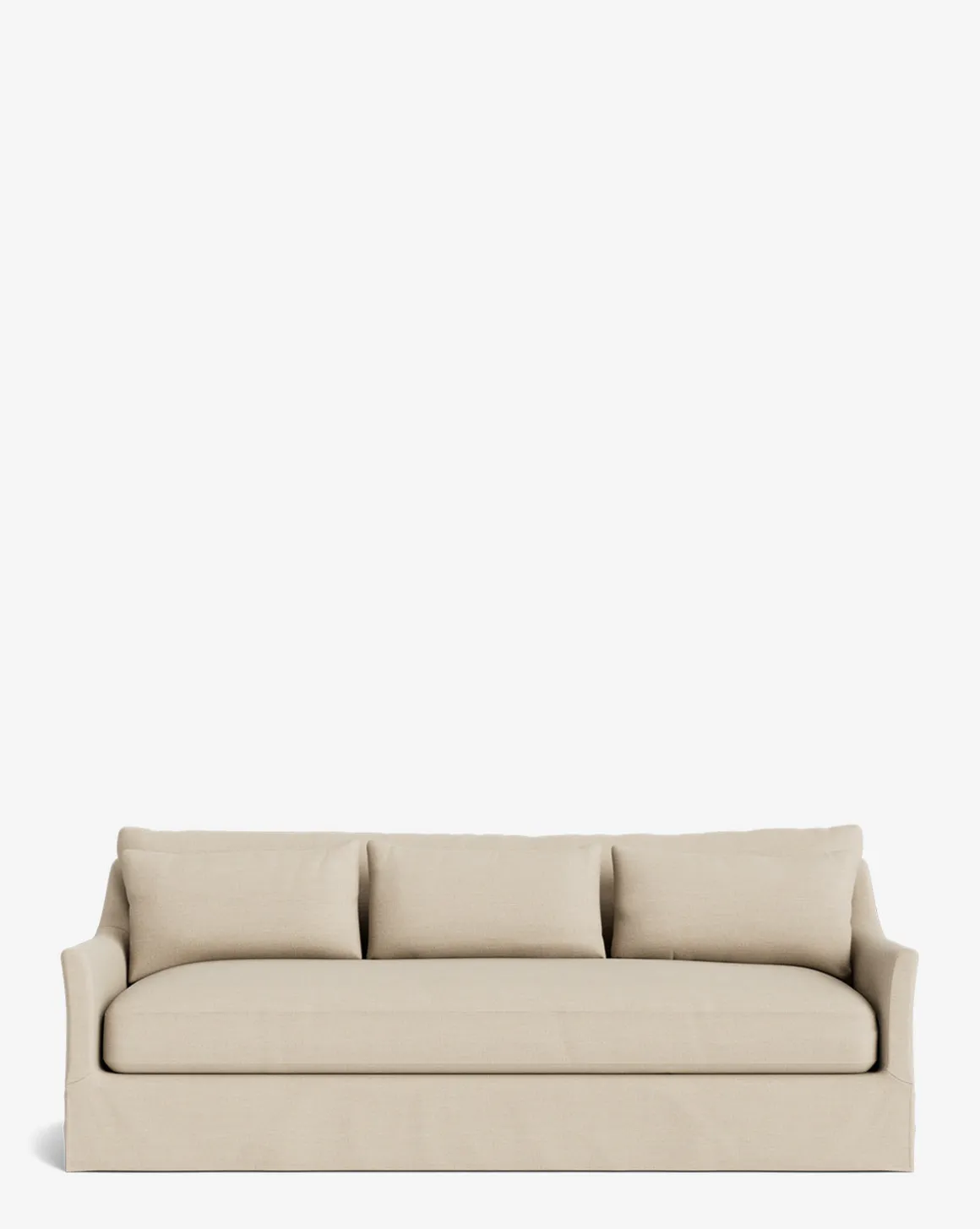 Wilhelmina Classic Slipcover Sofa (85"-110")