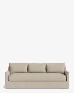 Wilhelmina Deep Slipcover Sofa (85