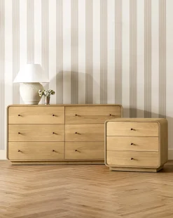 Wilkins Oak Nightstand